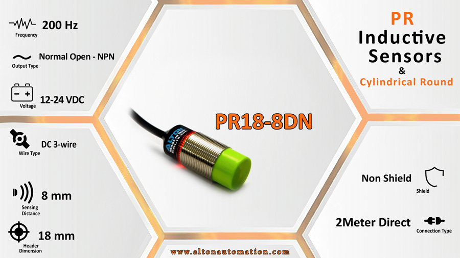 Inductive sensor-PR18-8DN