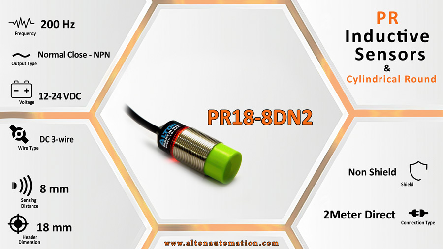 Inductive sensor-PR18-8DN2