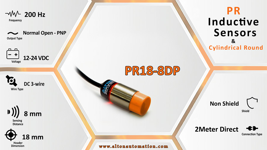 Inductive sensor-PR18-8DP