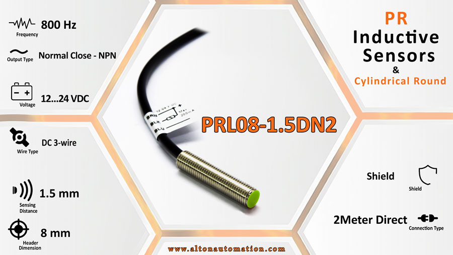 Inductive sensor-PRL08-1.5DN2