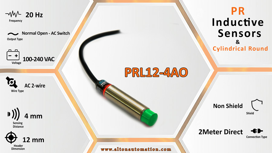 Inductive sensor-PRL12-4AO