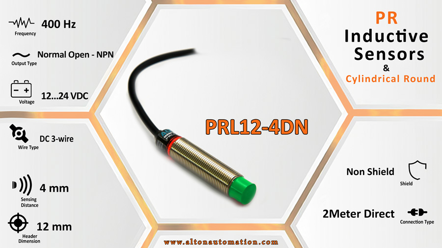 Inductive sensor-PRL12-4DN