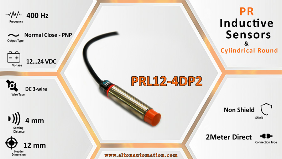 Inductive sensor-PRL12-4DP2