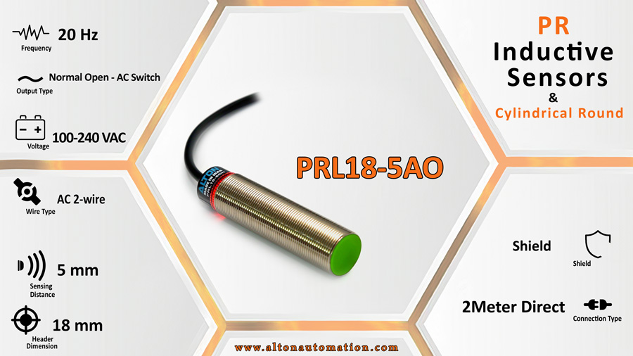 Inductive sensor-PRL18-5AO