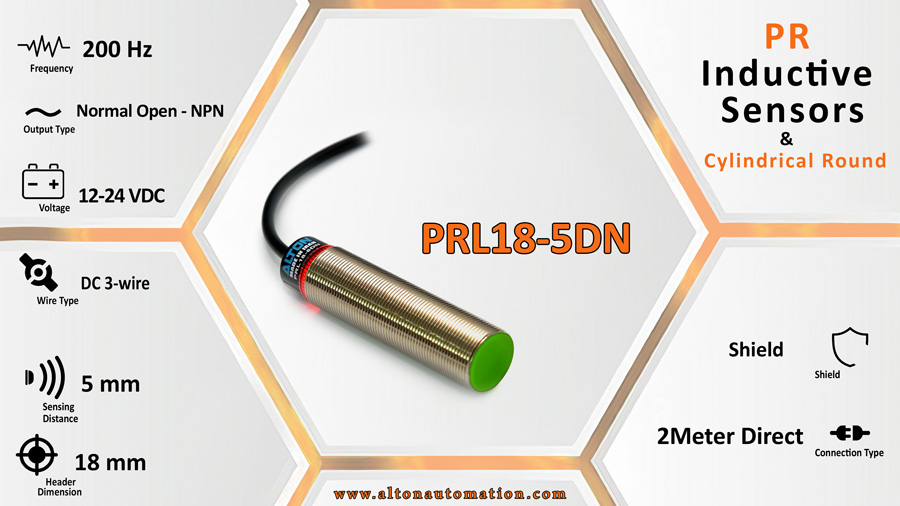 Inductive sensor-PRL18-5DN