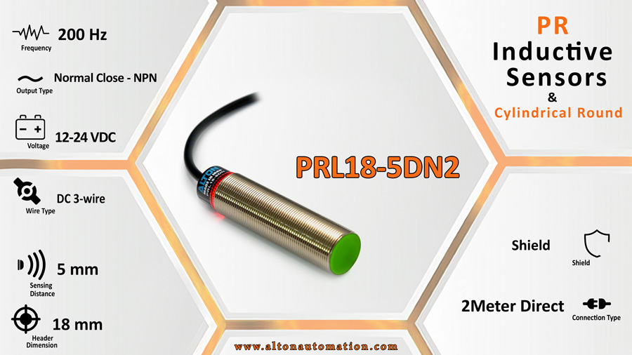 Inductive sensor-PRL18-5DN2