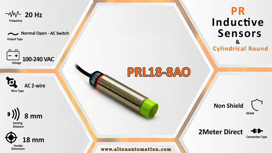 Inductive sensor-PRL18-8AO
