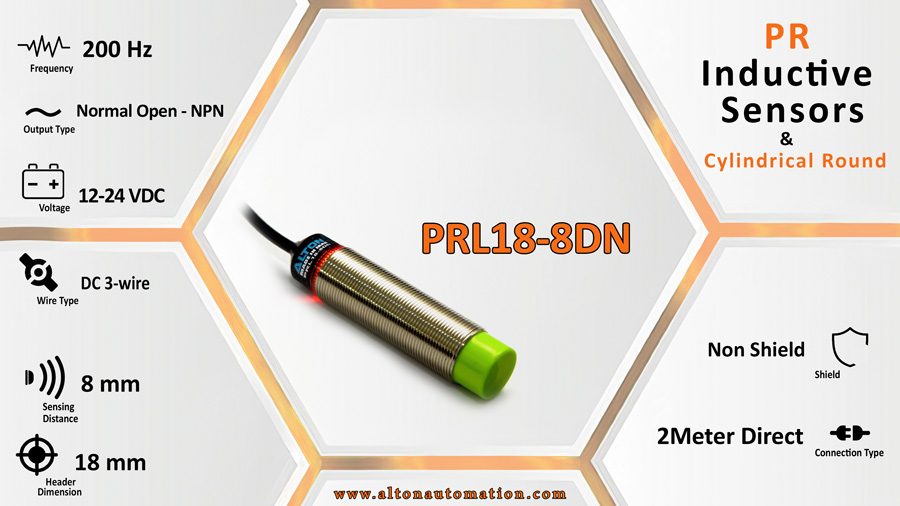 Inductive sensor-PRL18-8DN