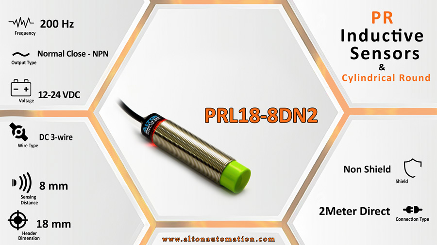 Inductive sensor-PRL18-8DN2