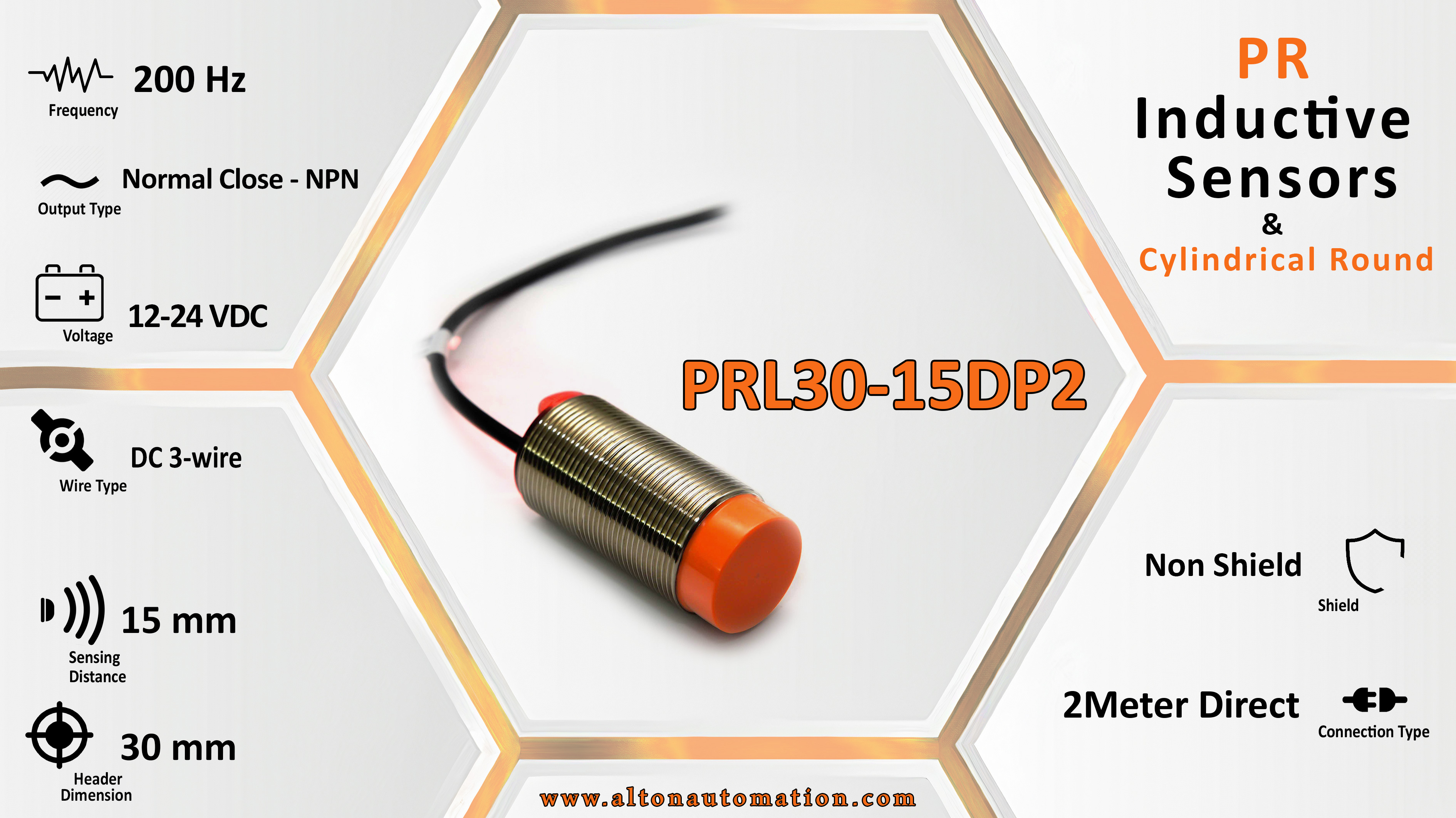 Inductive sensor-PRL30-15DP2