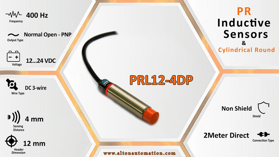 Inductive sensor-PRL12-4DP